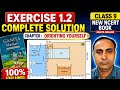 Orienting yourself : The use of Coordinating geometry Class 9  Ex: 1.2 Complete solution