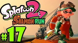 Splatoon 2 Salmon Run - New Weapon Grizzco Brella - Nintendo Switch Gameplay Walkthrough Part 17