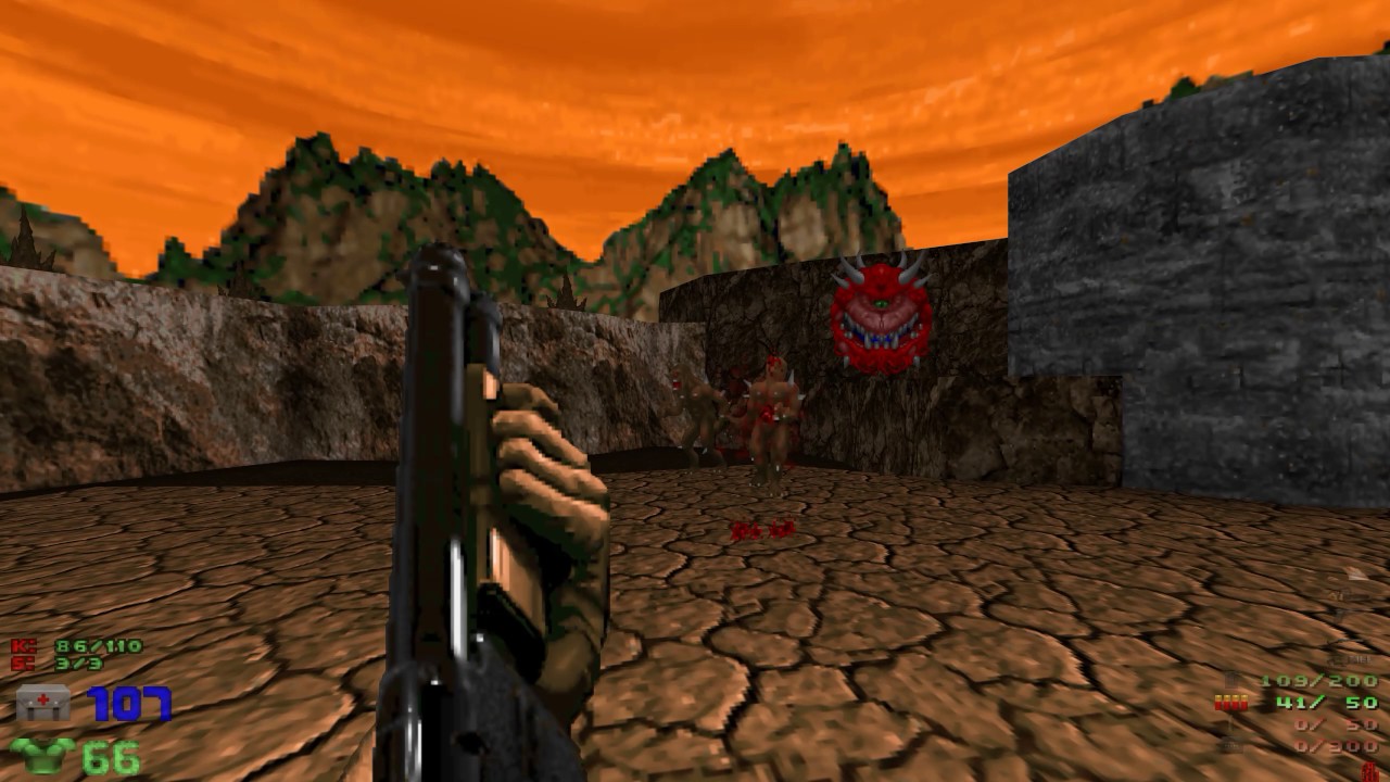 games people play Doom 2 The Darkening Episode 2 - MAP03 Binary Compound - UV All Secrets - 1440p 60fps