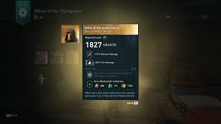 Assassin's Creed Odyssey - Legendary Helm of the Underworld - Weekly Orichalcum opening #3