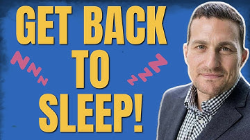 How to Fall Back Asleep If You Wake Up in the Middle of the Night | Andrew Huberman