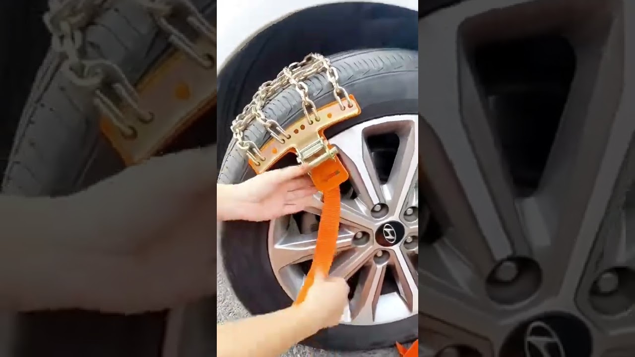 Car Tire Snow Chain！