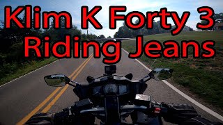 Klim K Forty 3 Riding Jeans - YouTube