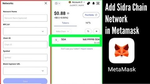 How to add sidra token in metamask • add sidra chain network in metamask •
