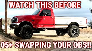 Watch This Before You 05+ Axle Swap Your OBS!!