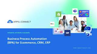 Webinar: Business Process Automation for ERP, Ecommerce and CRM | APPSeCONNECT