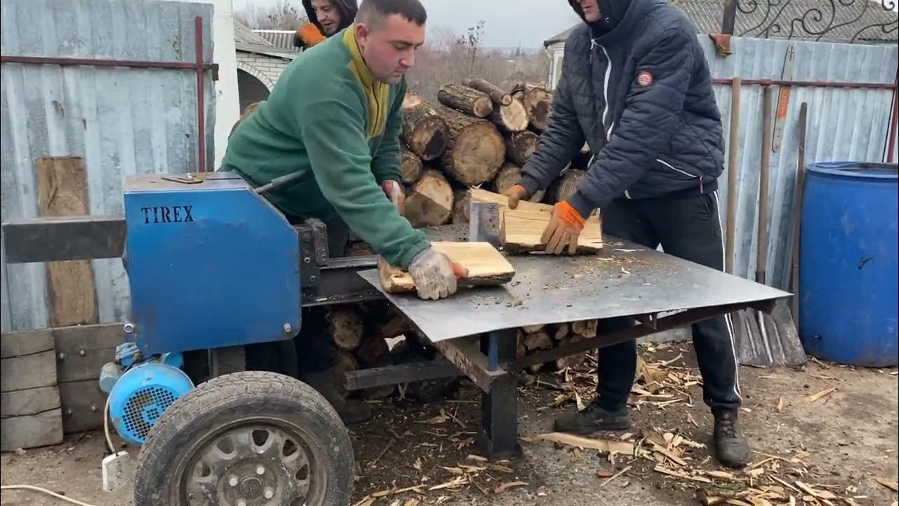 Дровокол TIREX - YouTube