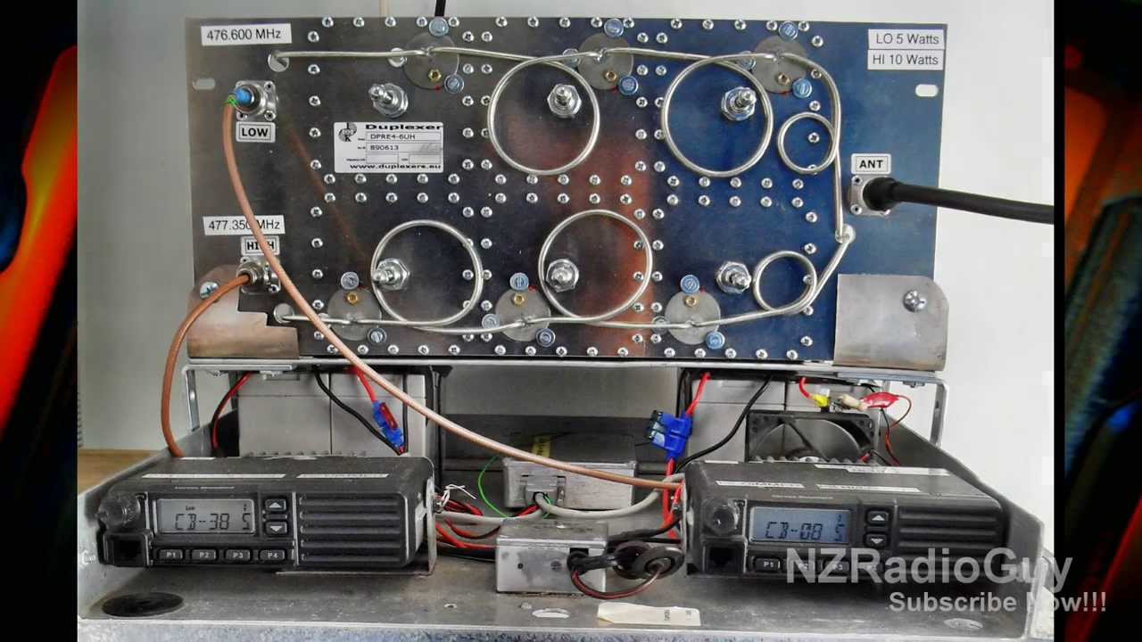 Wellington's UHF PRS Ch:8 Repeater - YouTube