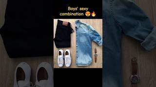 boys sexy combination ?? fation menfashion fashiontrends bigfashionclothes midsizefashion