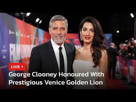 LIVE: George Clooney Speaks at Venice Film Festival Press Conference | AA113