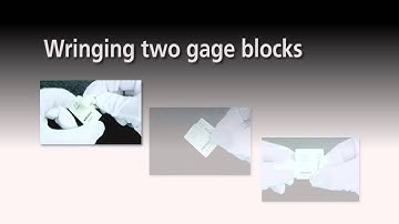 Mitutoyo Gage Blocks
