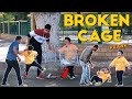 Broken cage prank by rizwan khan newtalentofficial