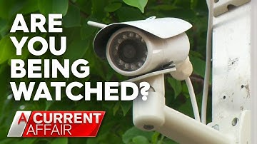 How hackers access your security cameras | A Current Affair