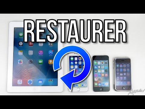 Vidéo: Comment Restaurer L'iPad