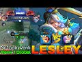No.1 Lesley VS No.3 Ling - Top 1 Global Lesley by Nc1babyVenti - Mobile Legends