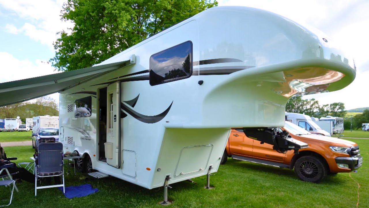 MONOCOCK WOHNMOBIL KILLER Fifth Wheel Celtic Rambler von Horst: neuer Reisebegleiter fürs Abenteuer