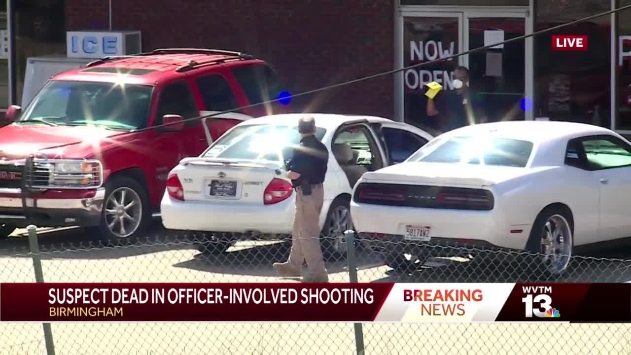 Officer injured in deadly shooting outside Birmingham restaurant - YouTube