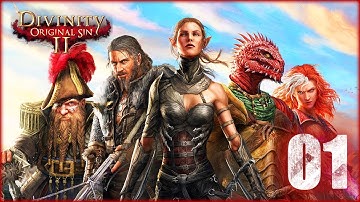 Character Creation & First Steps in the Game ★ Divinity Original Sin II ★ Part 1