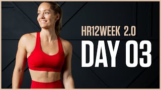 40 MIN Upper Body PULL Workout // Day 3 HR12WEEK 2.0