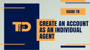 How to Create an Individual Agent Account on TrueDar - Step by Step Guide