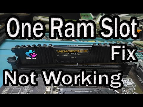 ONE RAM SLOT NOT WORKING PROBLEM SOLUTION