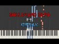 Boulevard Depo ft. Ic3peak - Ожоги - кавер на пианино | урок (downtempo)