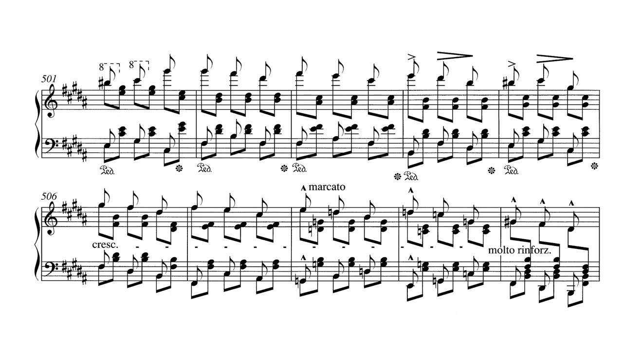 Franz Liszt - Réminiscences des Huguenots, S412iii - YouTube