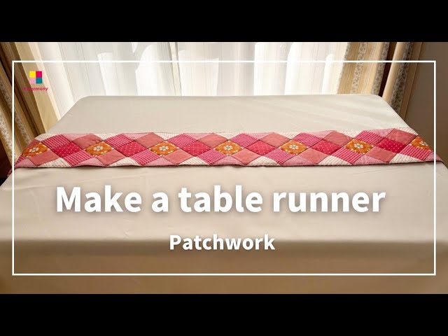テーブルランナー作り』 パッチワークハーモニー - YouTube
