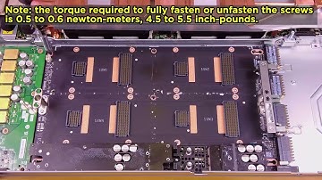 Lenovo ThinkSystem SD650-N V3 removing a GPU board