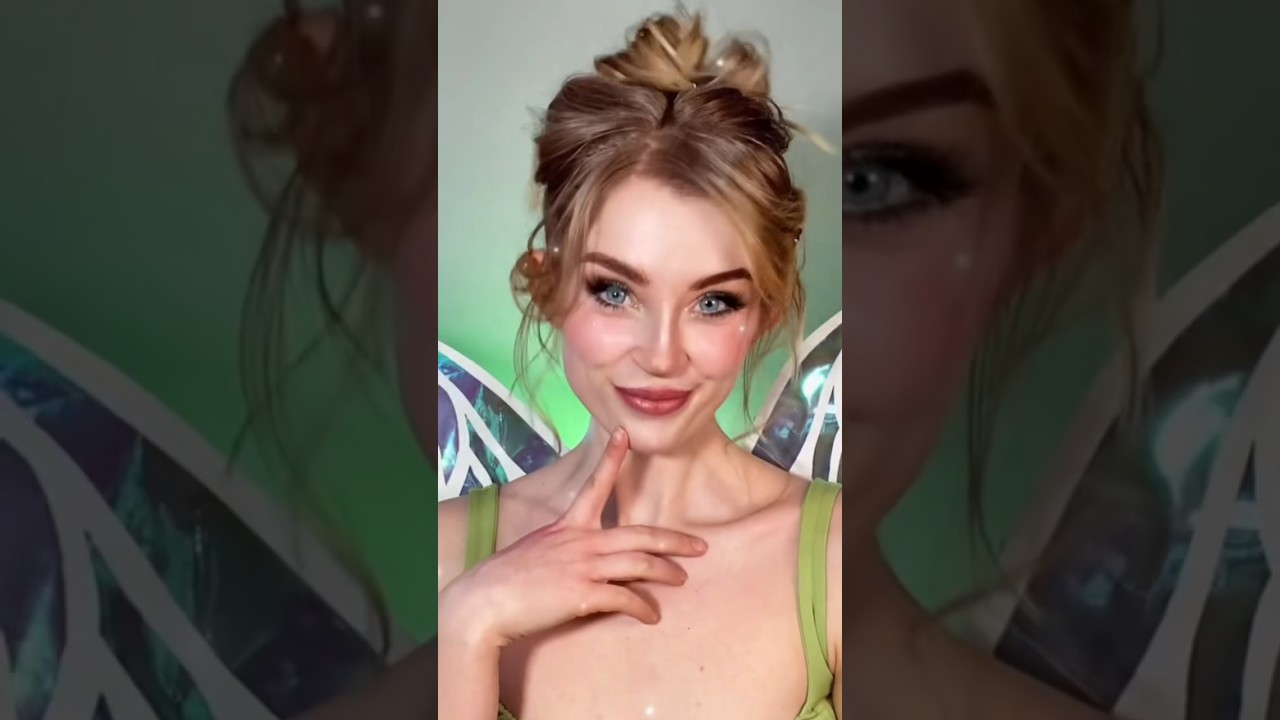 TINKER BELL MAKEUP TRANSFORMATION ✨ 