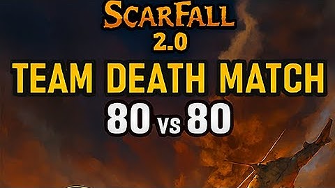 Scarfall 2.0 TDM [ Goa Map ] 80 🆚 80 Gameplay .