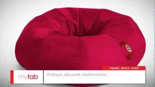 Poufs Ronds Juicy Loop Par Myfab