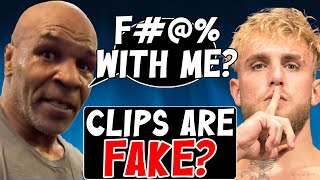 Jake Paul RESPONDS to Mike Tyson's YOU WANT TO F WITH ME? | Chael Sonnen Says FAKE