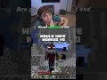 HE wasnt expecting that 😂😂 #minecraft #gaming #minecraftsurvivalseriesepisode1