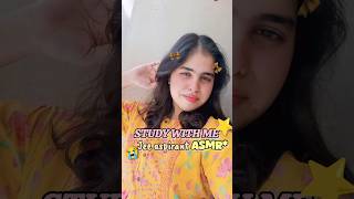 ASMR*✨ Aesthetic STUDY WITH ME📚Jee aspirant💀 #jee #viral #motivation #study #vlog @ashhh_talks