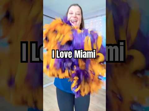 Just an old gal having a blast dancing with pompoms 🎉😄 #dancetrend #ilovemiami #miamidance