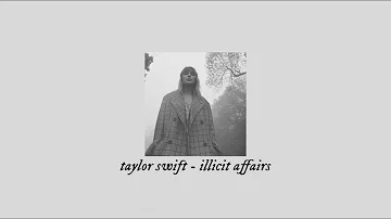 taylor swift - illicit affairs (sped up)