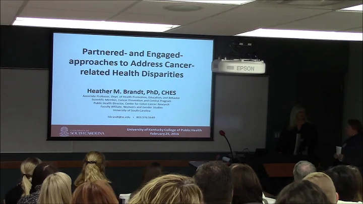 Distinguished Lecture: Heather Brandt