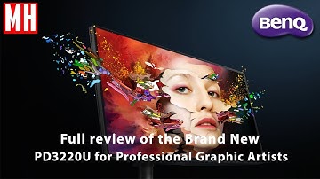 BENQ PD3220U, 4K, Thunderbolt 3 monitor : Unboxing / Setup / First Look