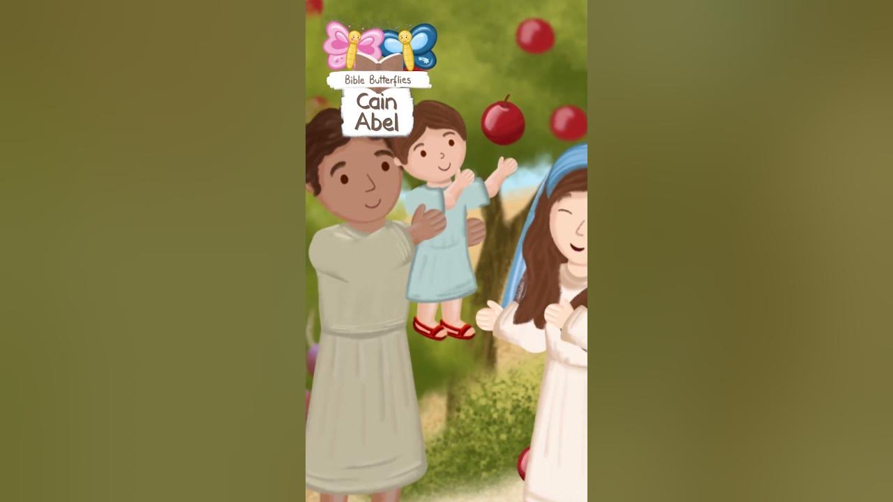 CAIN AND ABEL · BIBLE STORIES FOR CHILDREN KIDS · ANIMATED CARTOON BIBLE #shorts
