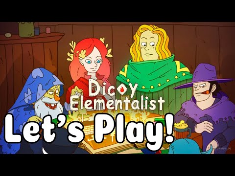 Dicey Elementalist | a dice chucking dungeon crawling APP playthrough | Skip Solo