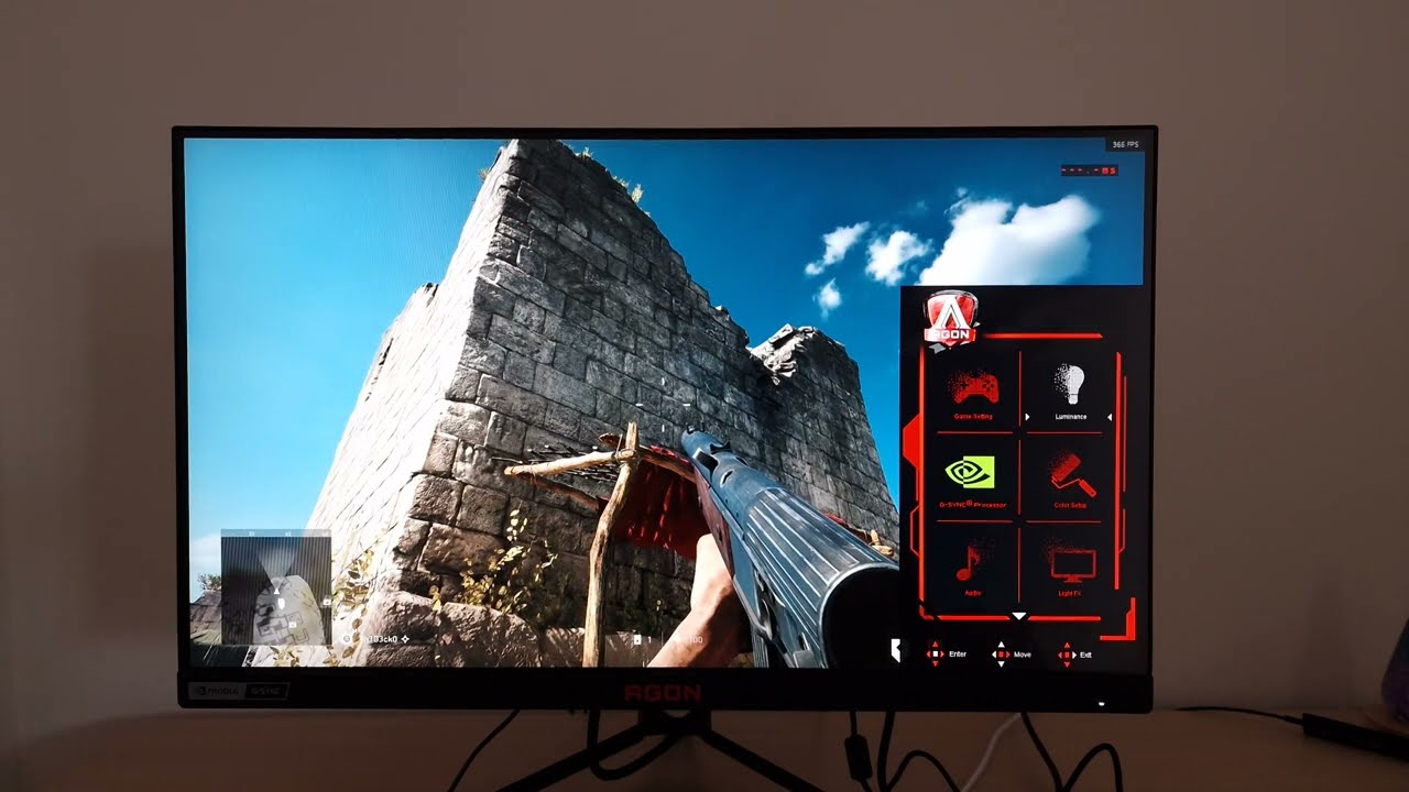 Aoc AG254FG 24.5´´ FHD TN LED 360Hz Gaming Monitor Silver