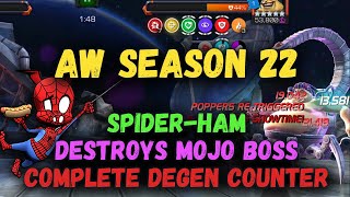 Spider-Ham destroys AW Mojo Boss (Season 22) - Marvel Contest of Champions