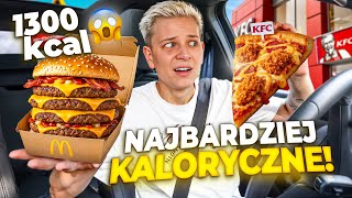 Testuję Najbardziej Kaloryczne Jedzenie Z Fast Foodów Dominik Rupiński