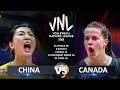 China vs canada  womens vnl 2024