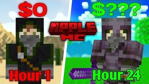 How I Earn 50M in just 24hr || Apple mc Banana realm || Lifesteal Server ||