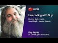 Live coding with Guy: Finding Bigfoot with JavaScript + Vector Search