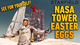 NASA Launch Tower Easter Eggs - Earth | How to Climb to the Top | Starfield