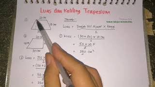 Luas dan Keliling Trapesium | Matematika