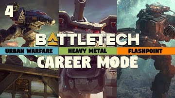 BATTLETECH | Heavy Metal | Ironman Career Mode #4 | SO CLOSE
